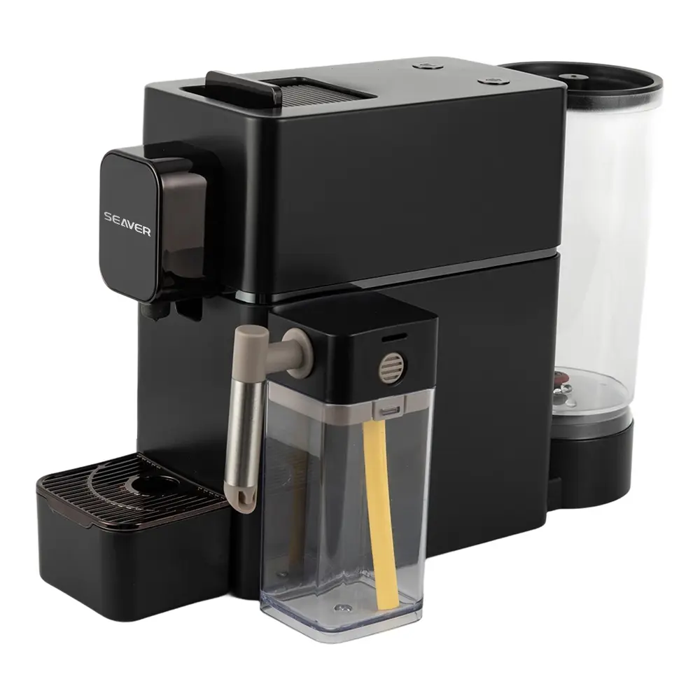 Capsule Coffee Maker nga adunay Milk Foamer