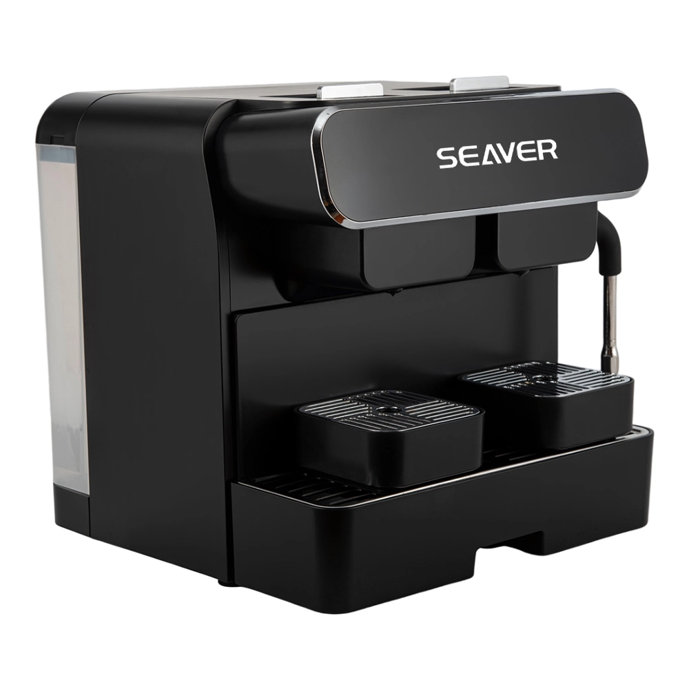 Double Head Capsule Coffee Machine nga adunay Steam Function